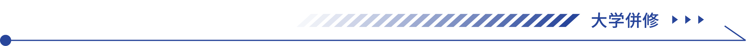大学併修へ