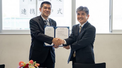 山陽高校調印式