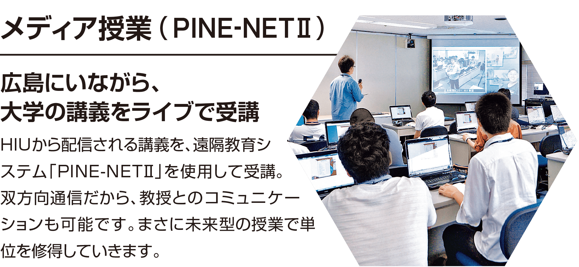 メディア授業(PINE-NET Ⅱ)